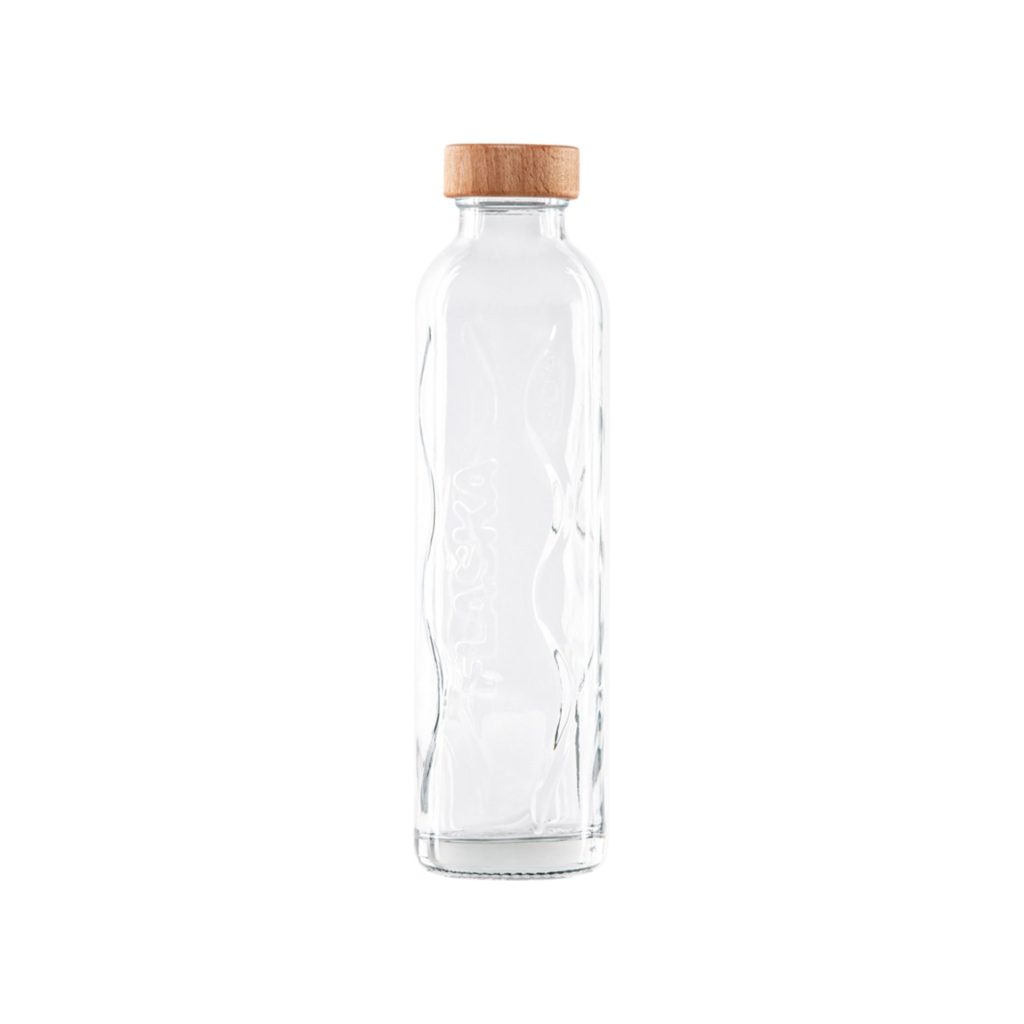 Glass bottle ideal for natural spring water